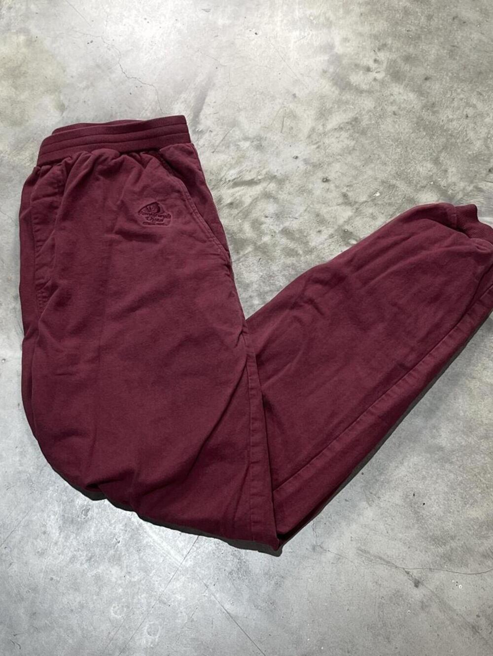 Hawaii Pomegranate Dyed Preowned Large Jogger Pants